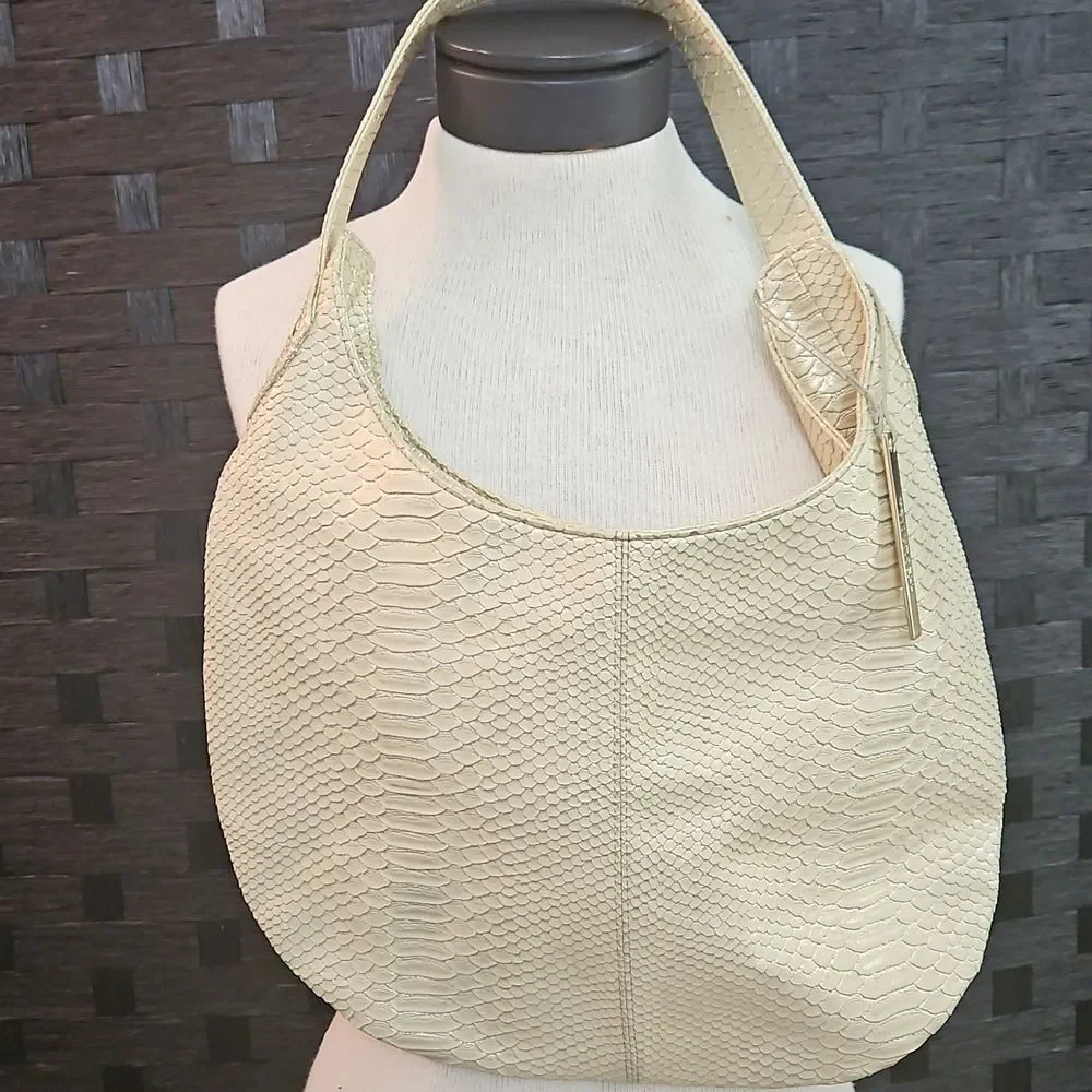 Devi Kroell for Target Metallic Gold Faux Snakeskin Hobo Women's Bag Purse